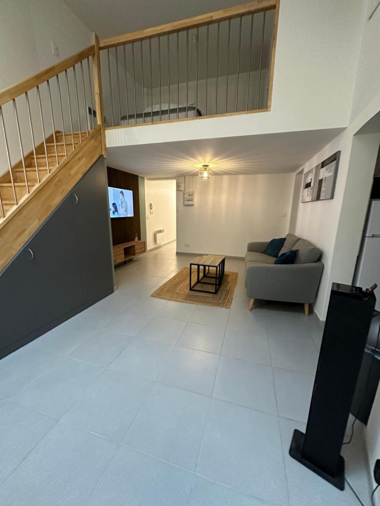 Ferienwohnung Le 58 - Loft Robespierre Reims Exterior foto